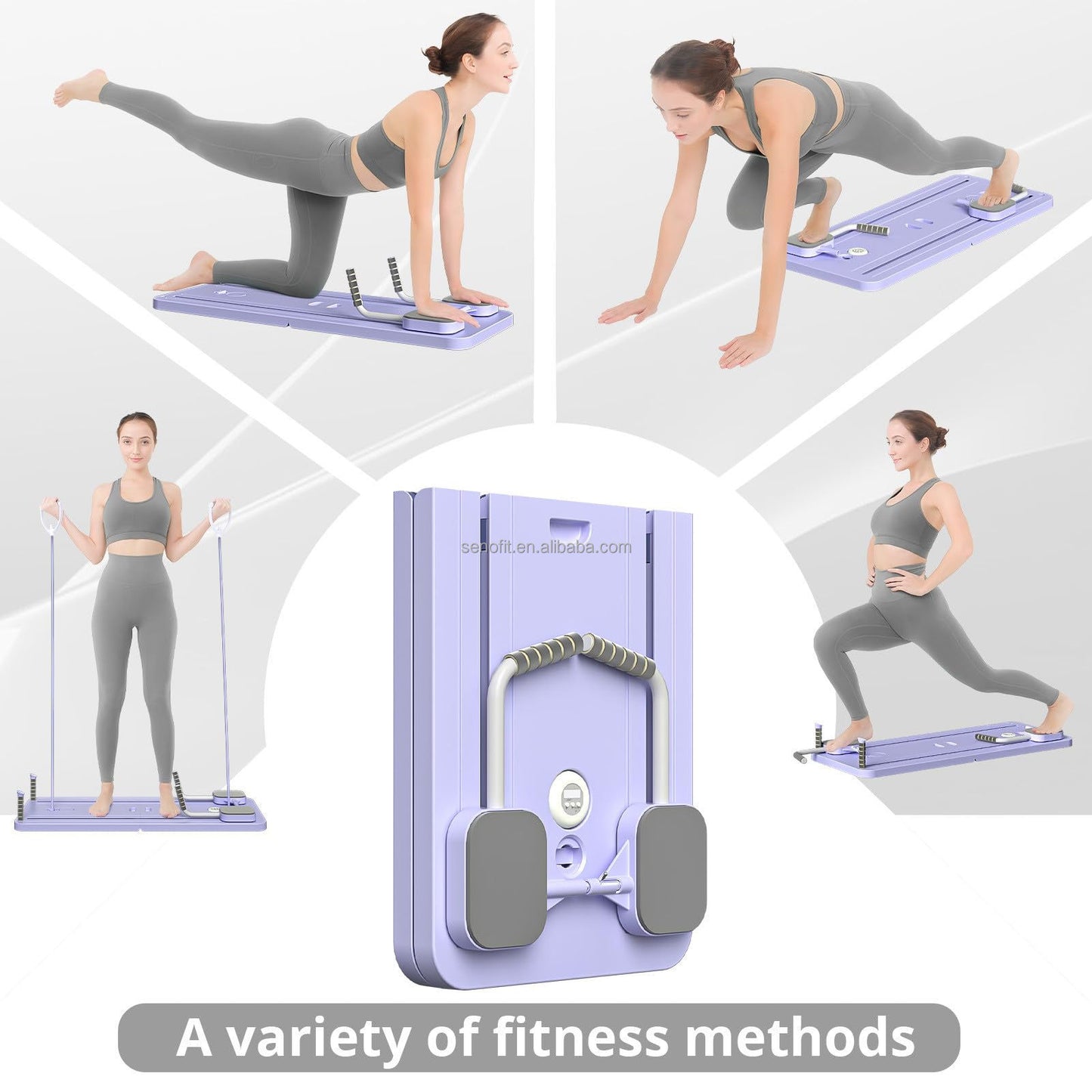 Tabla de Pilates Fit 4 en 1 - Tonifica y fortalece – sin salir de casa.