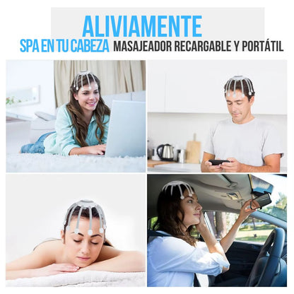 AliviaMente: Masajeador Terapéutico de Cabeza